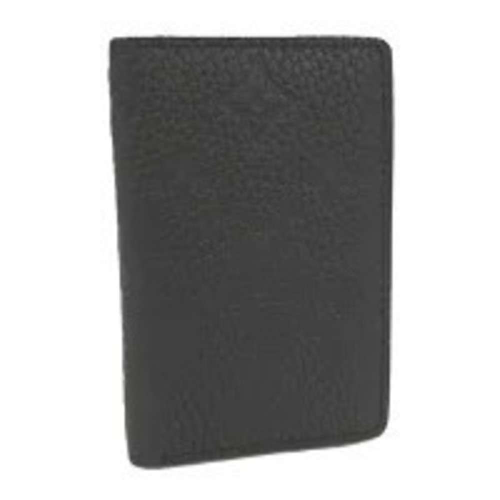 LOUIS VUITTON Bi fold Card Case Wallet Organizer de Poche Black Shadow Black